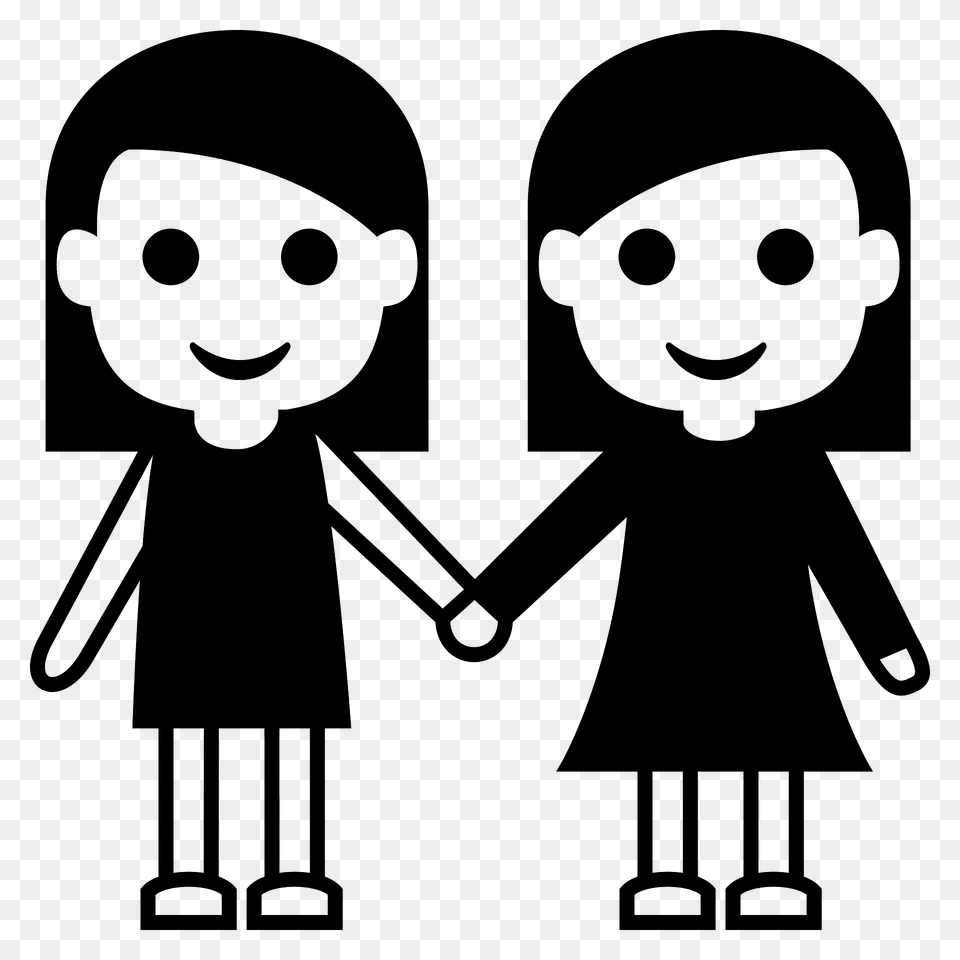 Women Holding Hands Emoji Clipart, Body Part, Hand, Person, Snowman Free Png Download