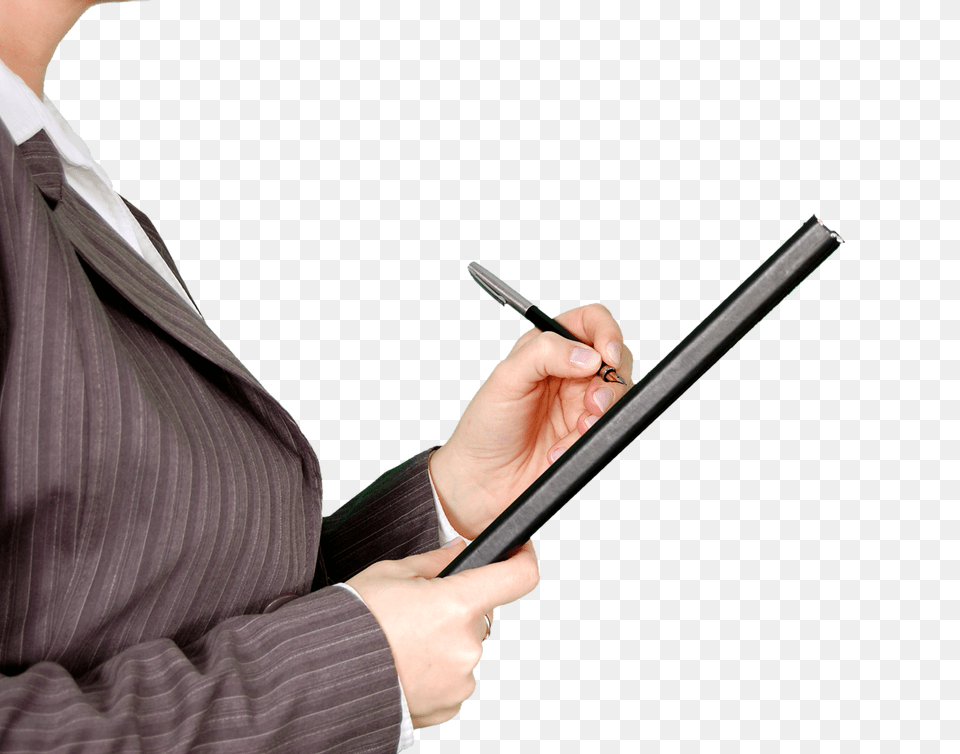 Women Holding Notepad Image, Adult, Male, Man, Person Free Png Download