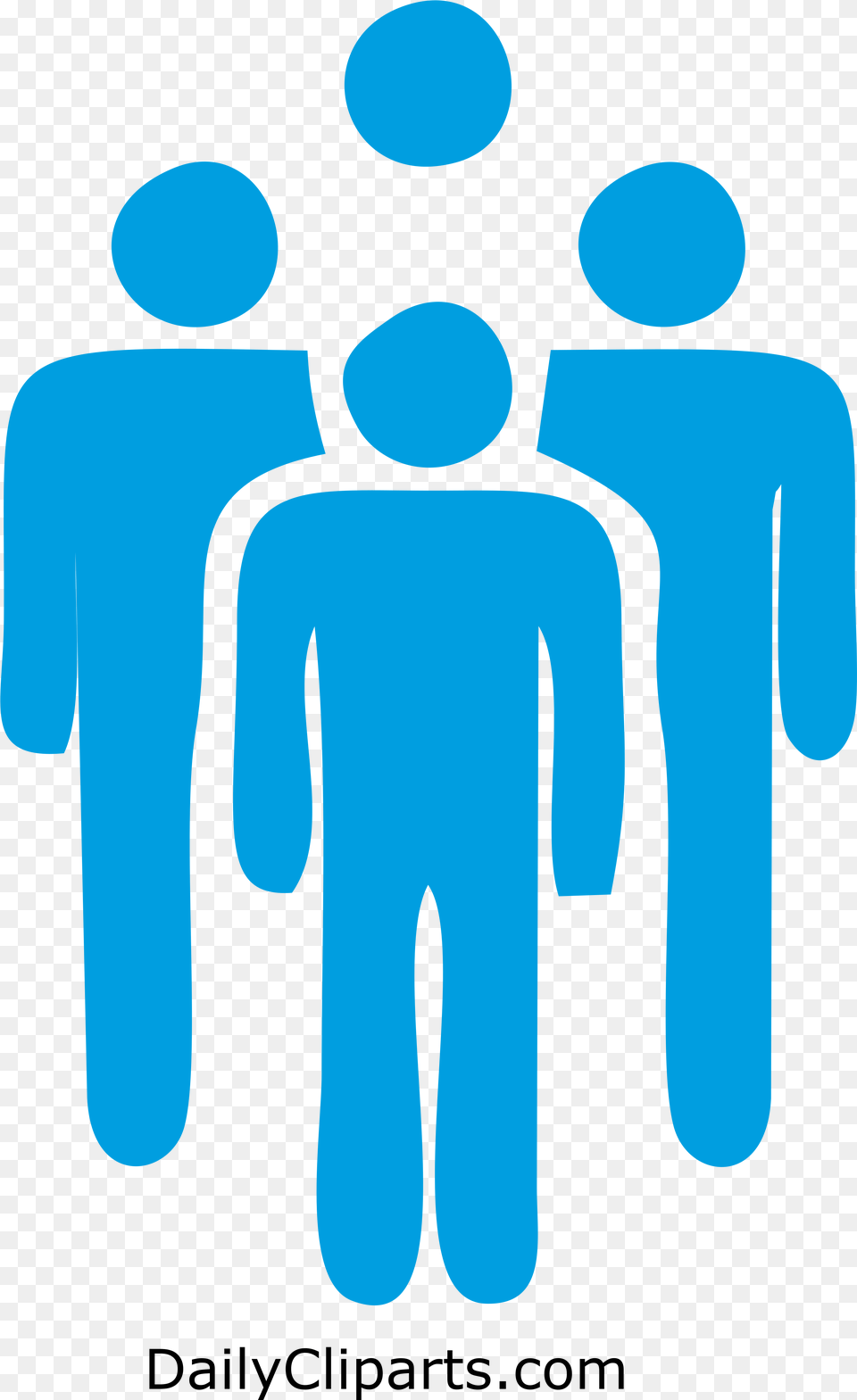 Women Icon Transparent Group Of Blue People Icon, Person, Crowd, Huddle, Back Png