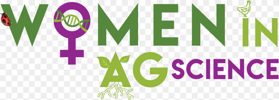 Women In Ag Science Vertical, Green, Purple Free Png