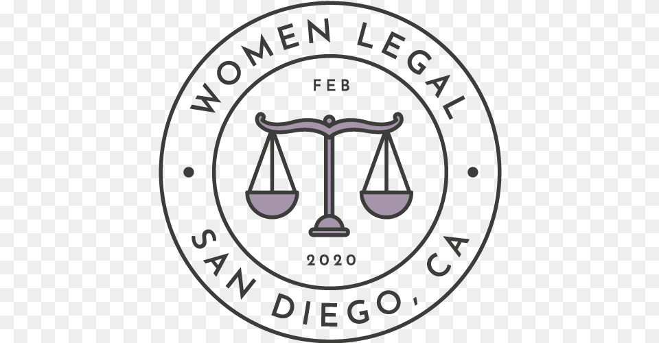Women In Law Logo Circle, Scale Free Transparent Png