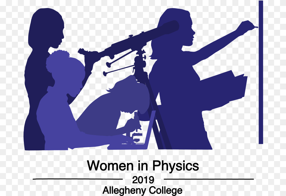 Women In Physics 2019 Allegheny College Poster, Telescope, Adult, Male, Man Free Transparent Png