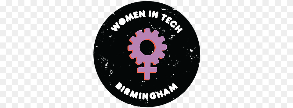 Women In Tech Birmingham Meetup Logo Dot, Machine, Gear, Disk Free Png
