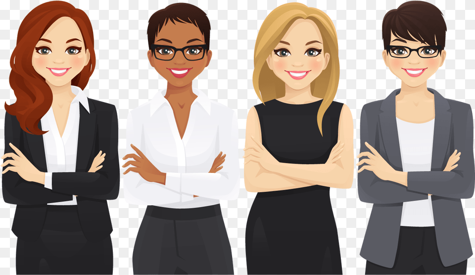 Women Influencers Marketing Operations Illustration, Woman, Adult, Female, Person Png Image