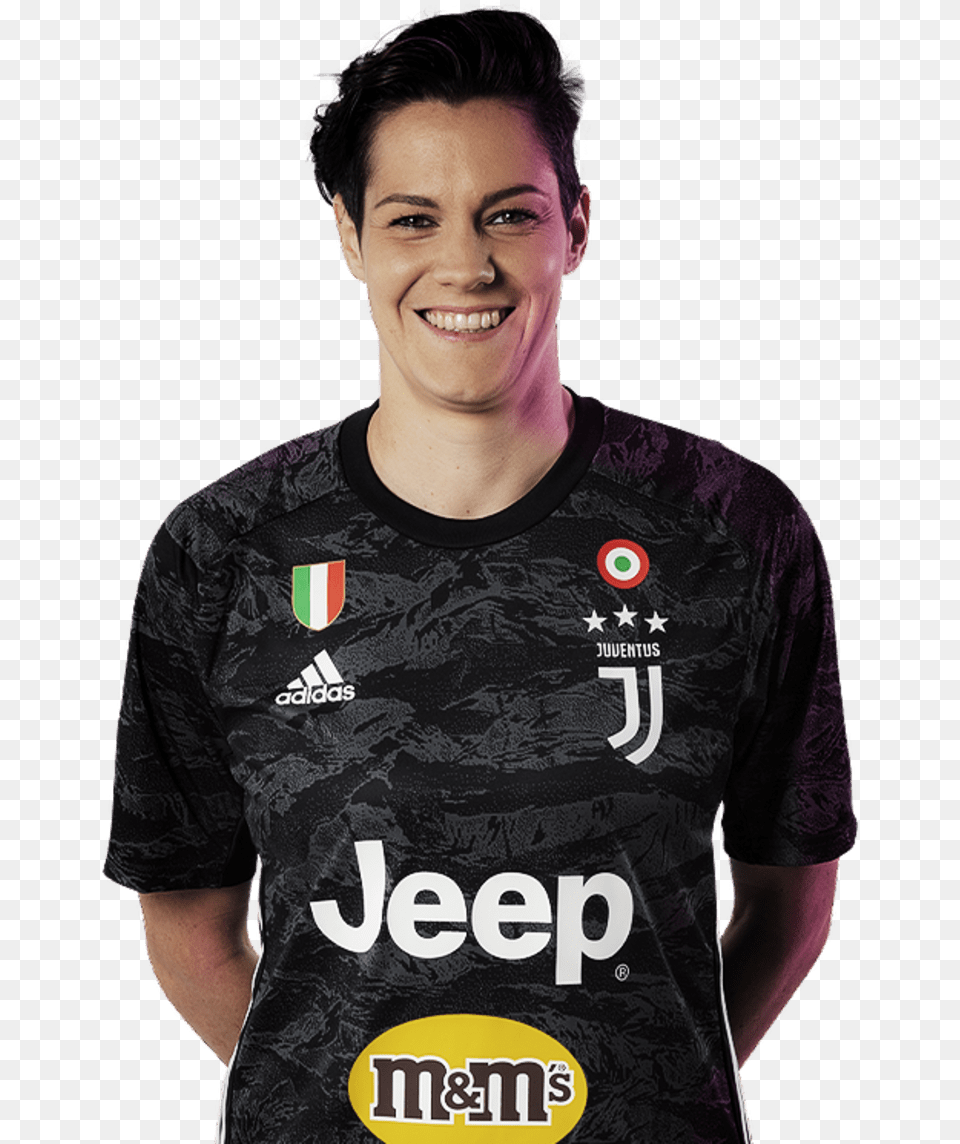 Women Juventus Goalkeeper Jersey 17 18, Adult, Shirt, Person, Man Free Transparent Png