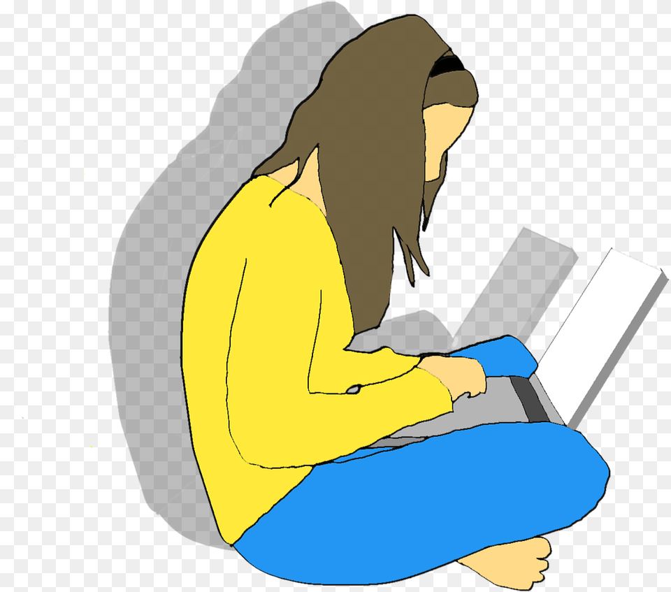 Women Laptop People Free Photo Poetry, Person, Reading, Sitting, Adult Png Image