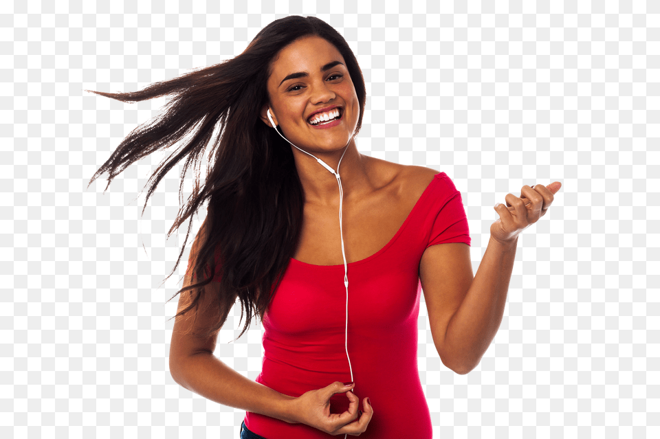 Women Listening Music People Listening To Music Free Png
