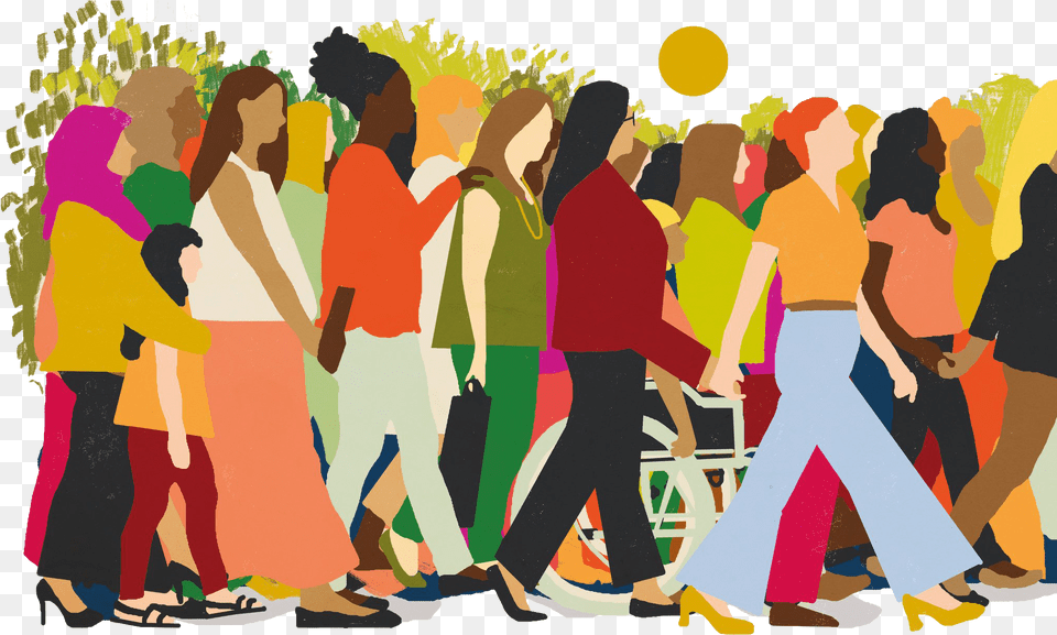 Women New York Times Science Section Illustrations, Person, People, Walking, Club Png