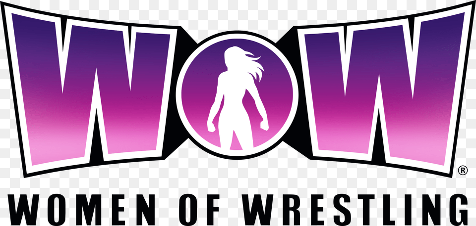 Women Of Wrestling Wow, Logo, Purple, Baby, Person Free Png Download