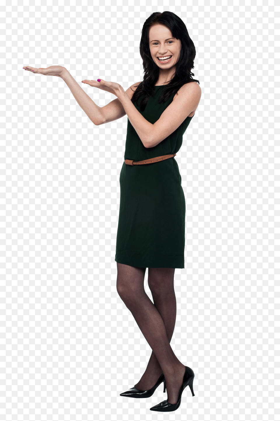 Women Pointing Left Image, Adult, Shoe, Person, High Heel Free Transparent Png