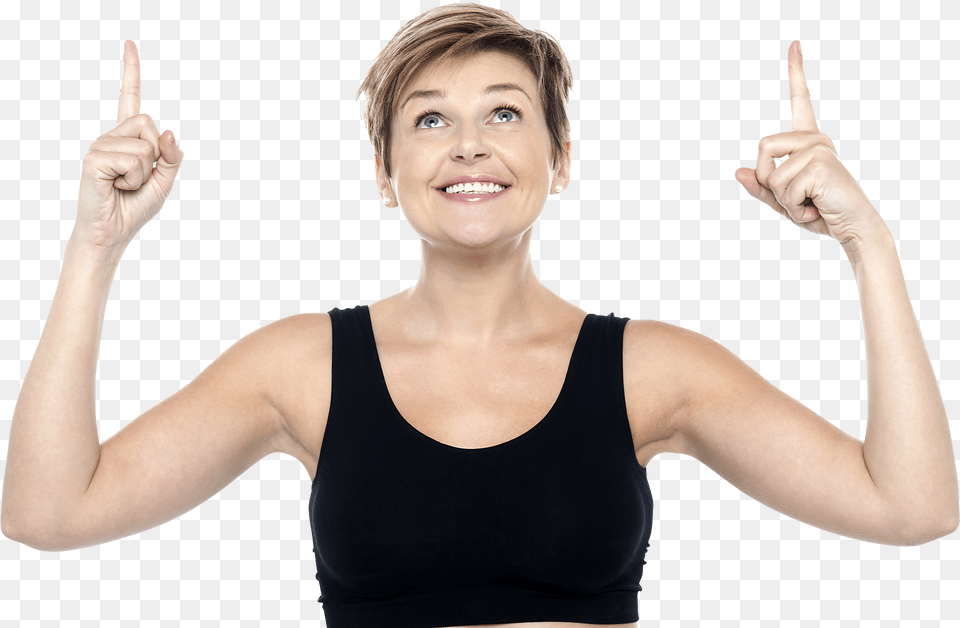 Women Pointing Top Free Commercial Use Images Portable Network Graphics Png Image