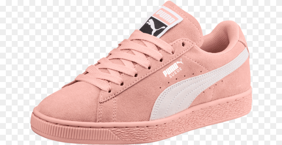 Women Puma Suede Classic Wns Pink Womens Pink Suede Puma Classic, Clothing, Footwear, Shoe, Sneaker Png