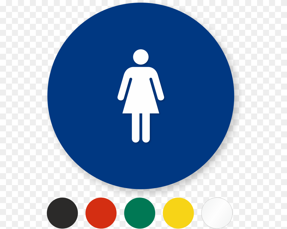 Women Restroom Sign Circle, Light, Symbol, Disk, Traffic Light Png Image