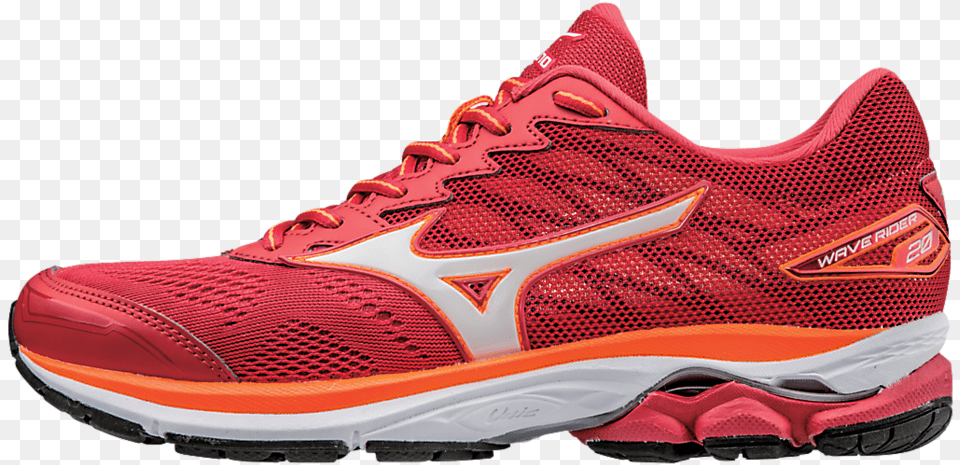 Women Running Shoes High Quality Image Mizuno Women39s Wave Rider 20 Shoe Wide, Clothing, Footwear, Running Shoe, Sneaker Free Png Download