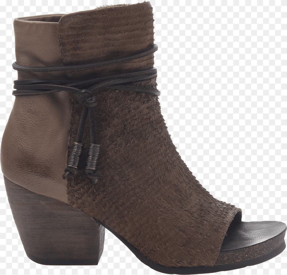 Women S Bootie The Vagabond In Otter Side Viewclass Boot, Clothing, Footwear, Shoe, Wedge Free Png