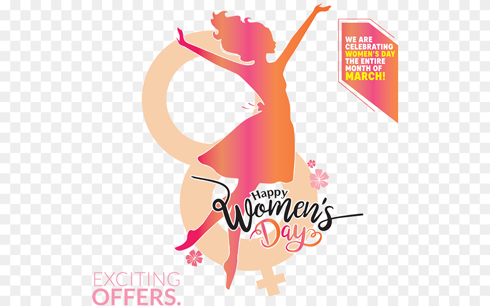 Women S Day Offers Poster, Advertisement, Art, Graphics, Publication Png Image