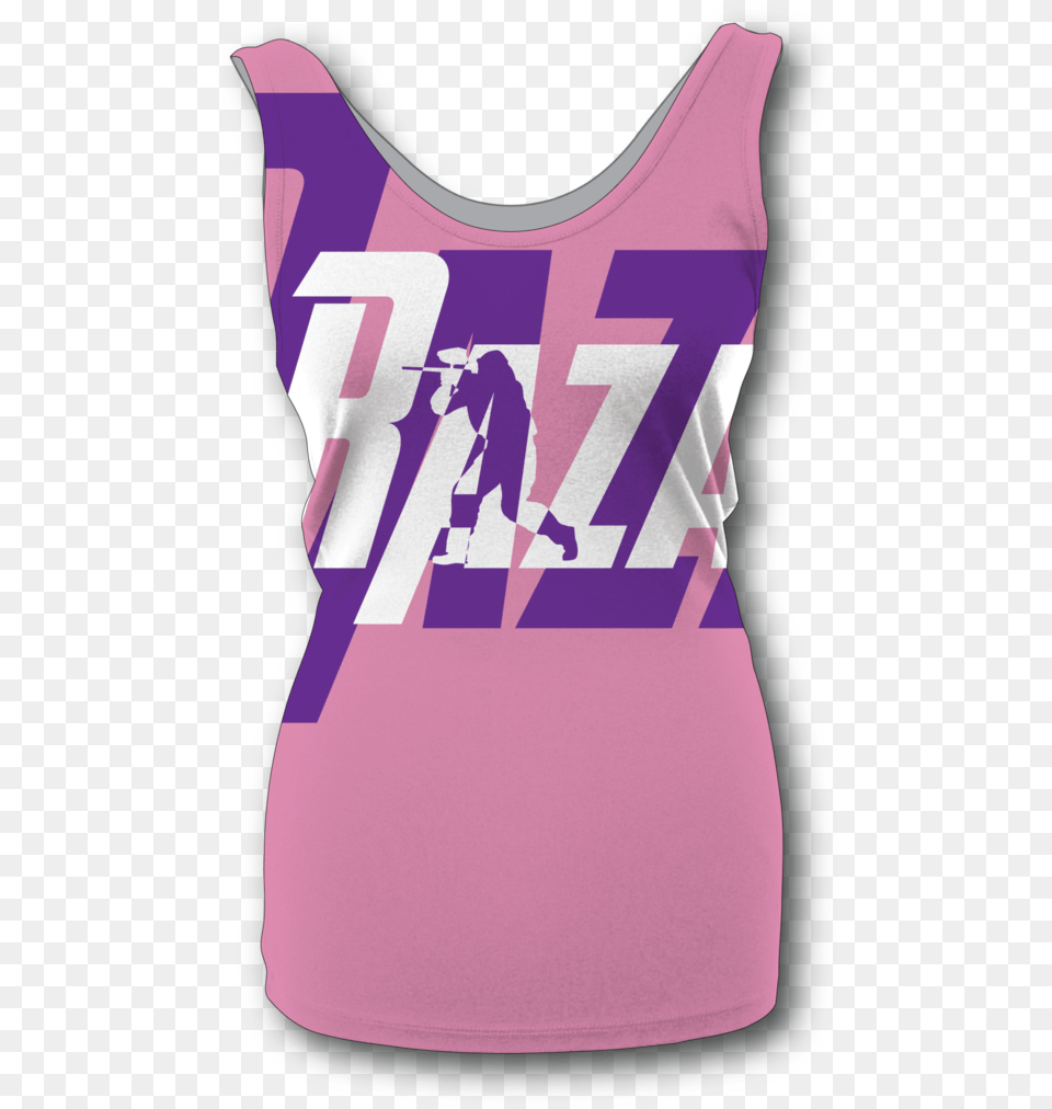 Women S Gunfire Tank Top Pink Active Tank, Clothing, Tank Top, Person Free Png