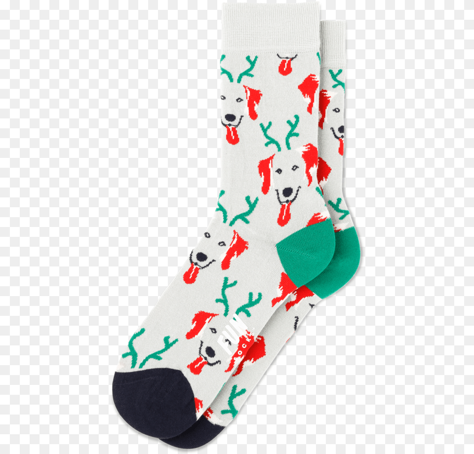 Women S Holiday Dog Socks Sock, Clothing, Hosiery, Animal, Canine Free Transparent Png