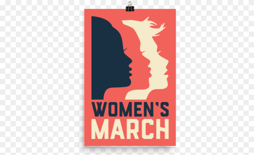 Women S March Official Logo Poster, Advertisement, Book, Publication, Adult Free Transparent Png