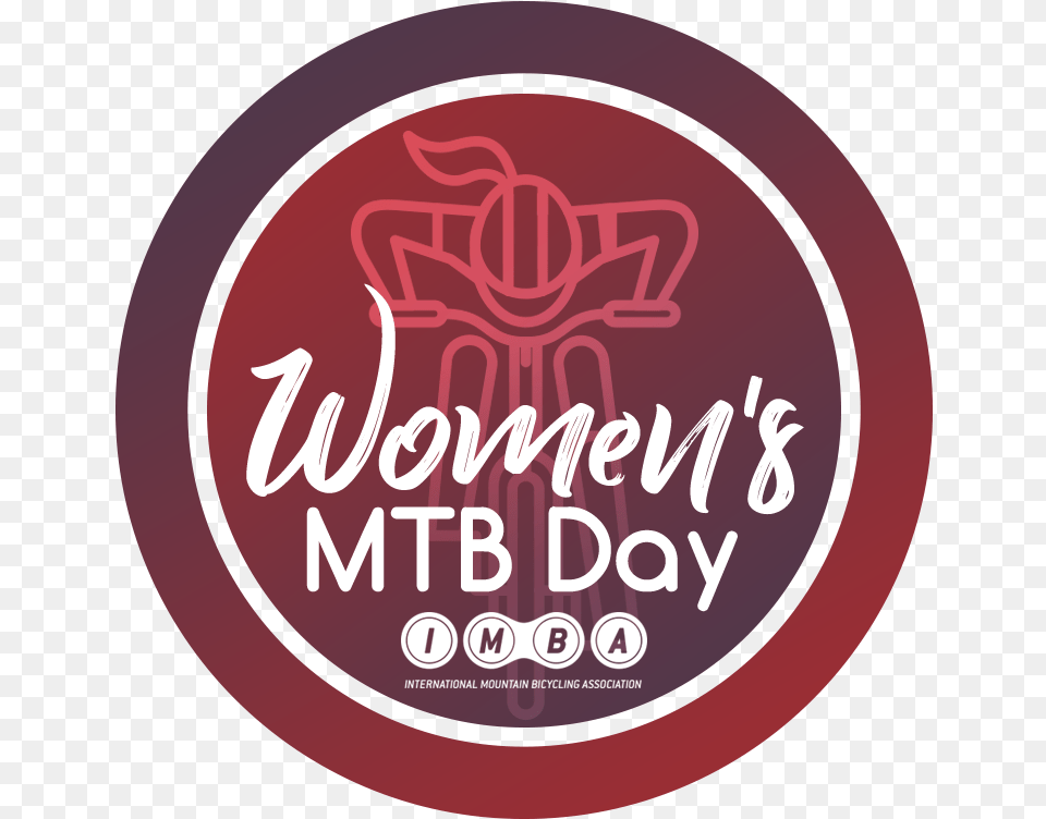Women S Mtb Day Logo Graphic Design, Light, Maroon Free Png