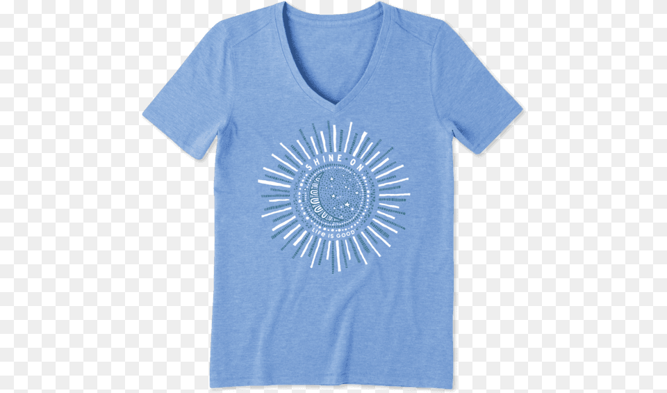 Women S Primal Sun Cool Vee Asu Mom Shirt, Clothing, T-shirt, Applique, Pattern Free Png