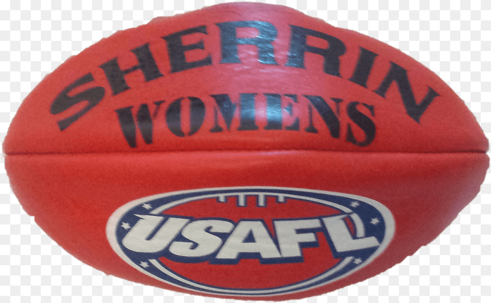 Women S Red Sherrin United States Australian Football League Free Png