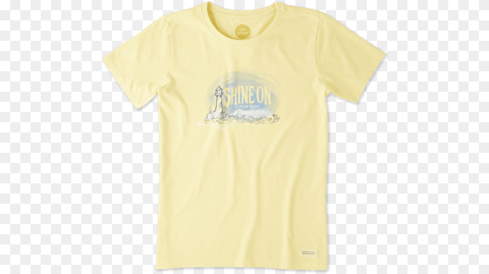 Women S Shine On Light House Crusher Tee Active Shirt, Clothing, T-shirt Png Image