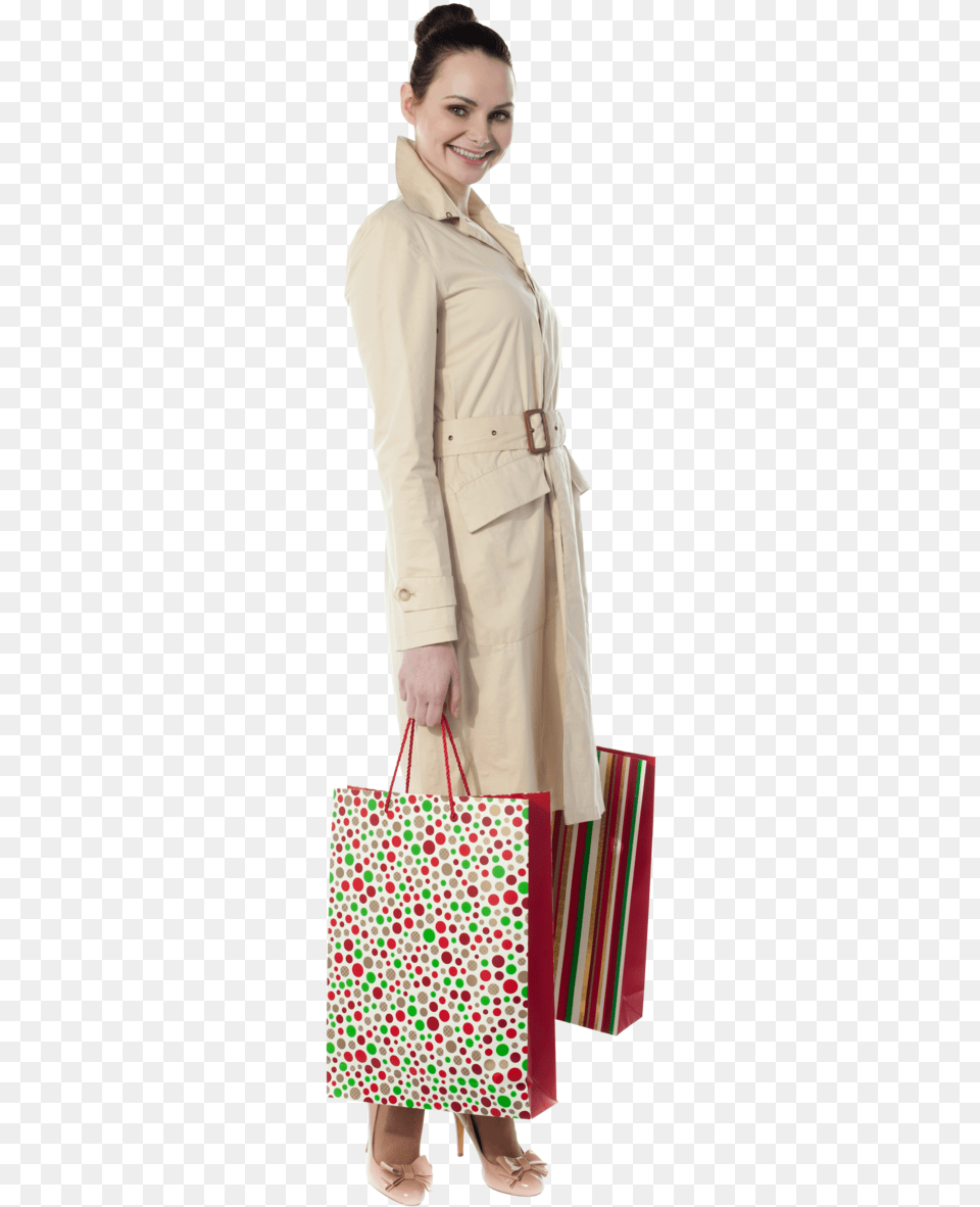 Women Shopping Shoulder Bag, Clothing, Coat, Accessories, Tote Bag Free Png Download