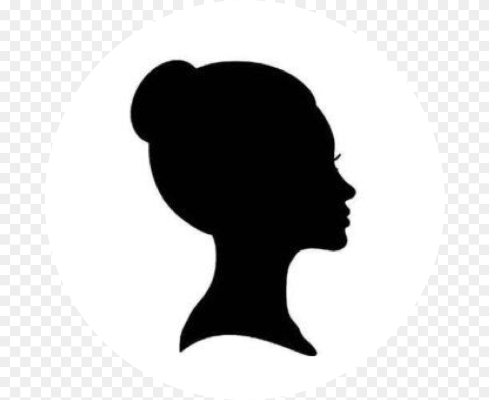 Women Side Face Silhouette, Adult, Female, Person, Woman Free Png Download