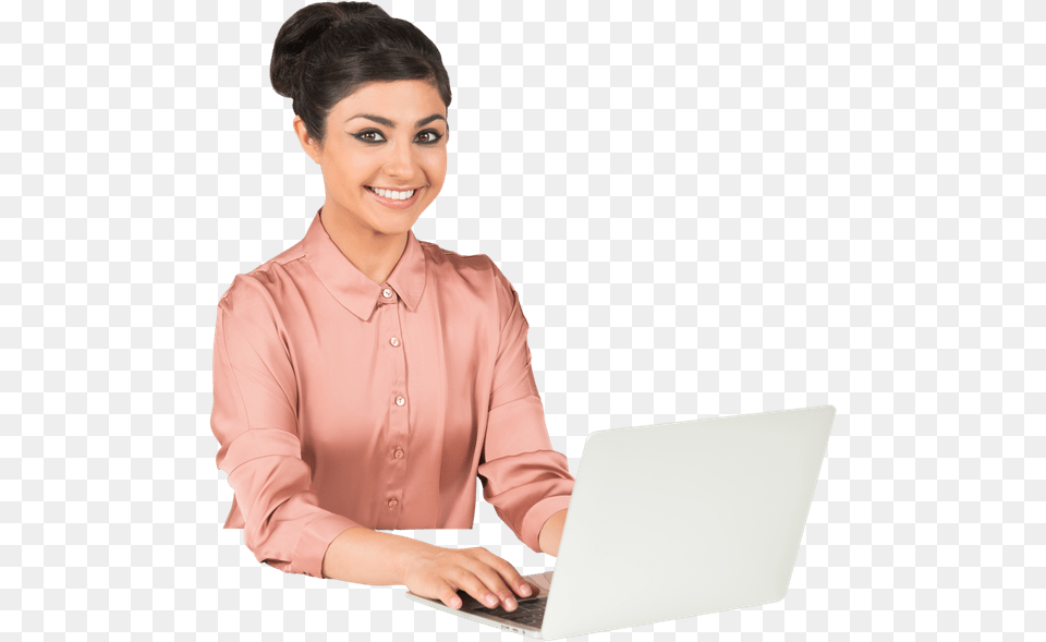 Women Sitting, Pc, Computer, Electronics, Laptop Free Transparent Png