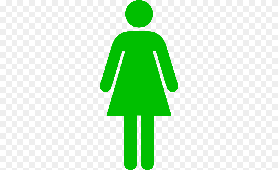 Women Toilet Symbol Green Clip Arts For Web, Sign, Person Png