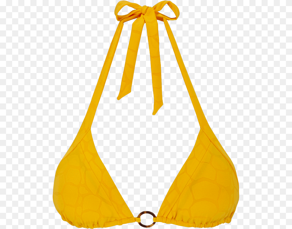 Women Triangle Bikini Top Ecailles De Tortue Lingerie Top, Clothing, Swimwear, Hat, Accessories Png