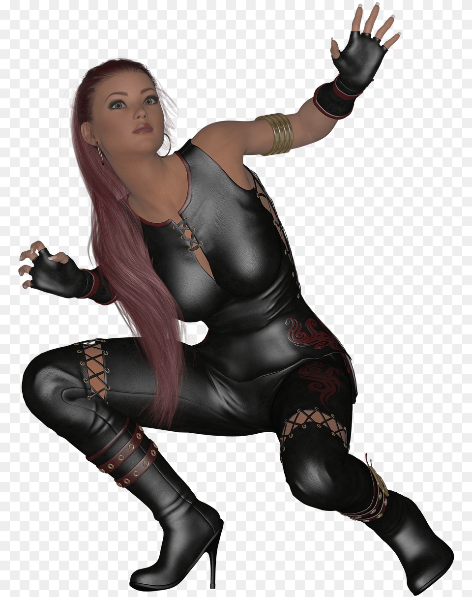 Women Warrior Pretty Photo Mujer Guerrera, Adult, Person, Hand, Finger Free Png Download