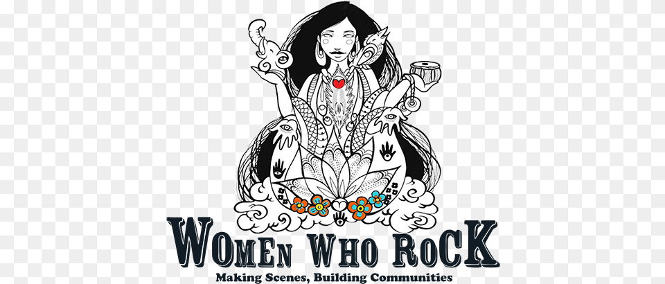 Women Who Rock, Woman, Female, Person, Art Free Transparent Png