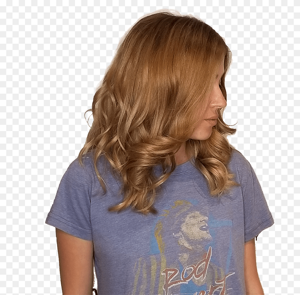 Women With Golden Bronze Tone Hair With Curls Girl, Blonde, Person, Brown Hair, Female Free Png Download