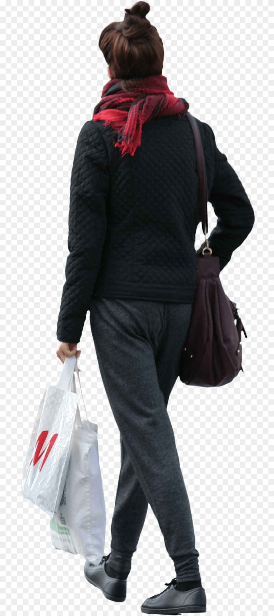 Women With Shopping Bag Cut Out People Trees And Leaves Cut Out People Shopping, Accessories, Handbag, Person, Woman Free Png