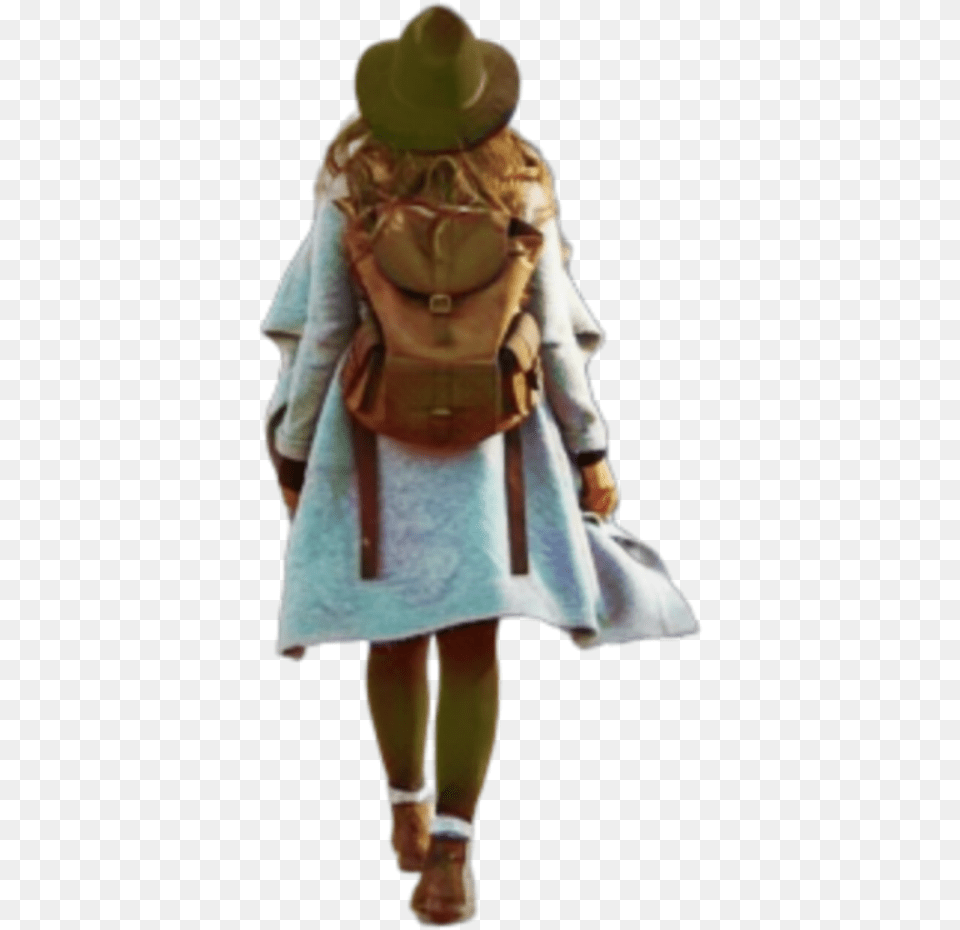 Women Woman Walking Figurine, Person, Costume, Clothing, Coat Free Transparent Png