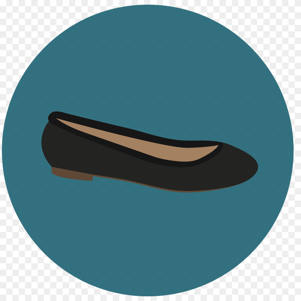 Womens Ballet Pumps Icon, Clothing, Footwear, Shoe, Suede Free Png Download
