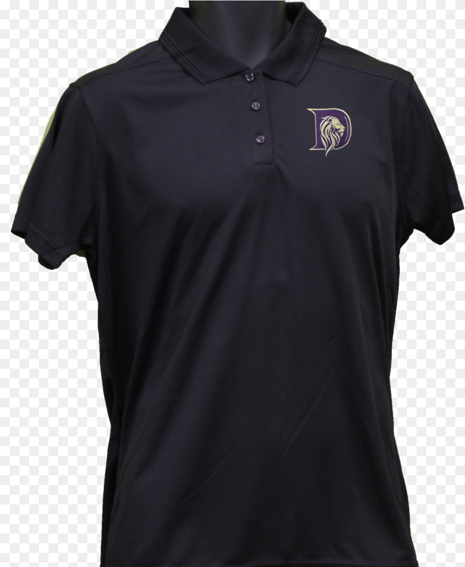 Womens Black Polo, Clothing, Shirt, T-shirt Free Png Download