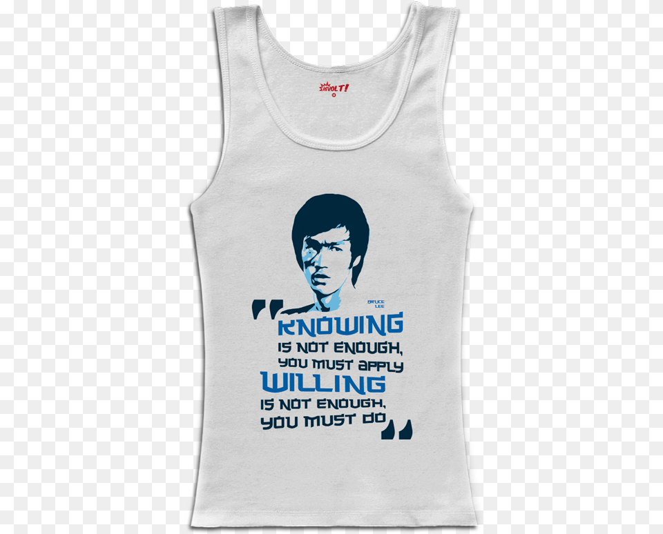 Womens Bruce Lee Tee Shirts, Clothing, T-shirt, Tank Top, Adult Png Image