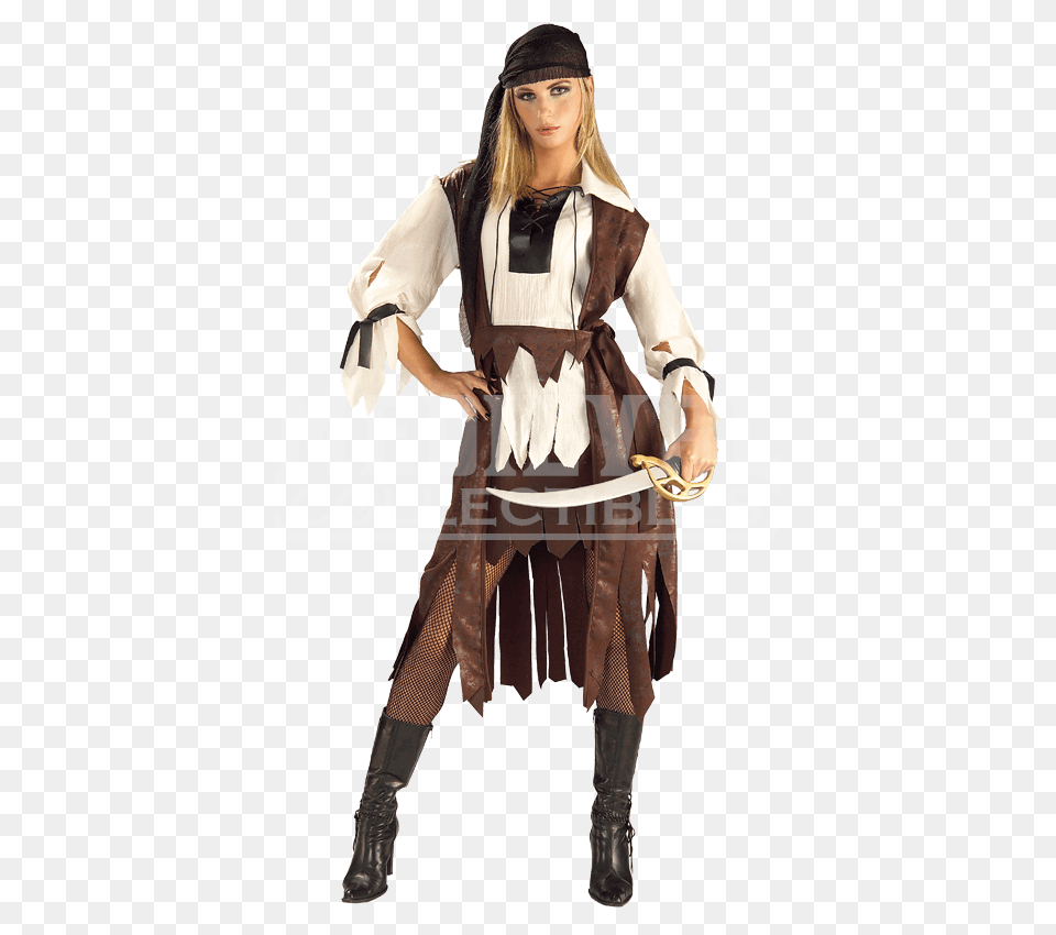 Womens Caribbean Pirate Babe Costume, Clothing, Person, Girl, Female Png Image