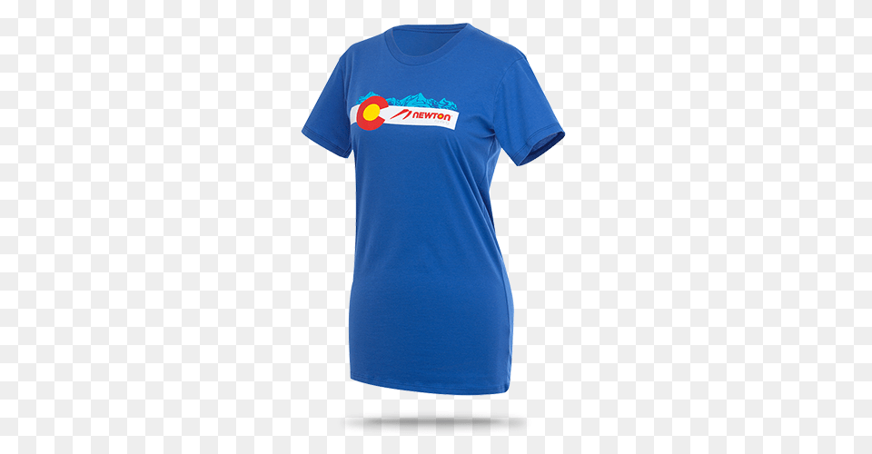Womens Colorado Flag T Shirt Newtonrunning, Clothing, T-shirt Free Transparent Png