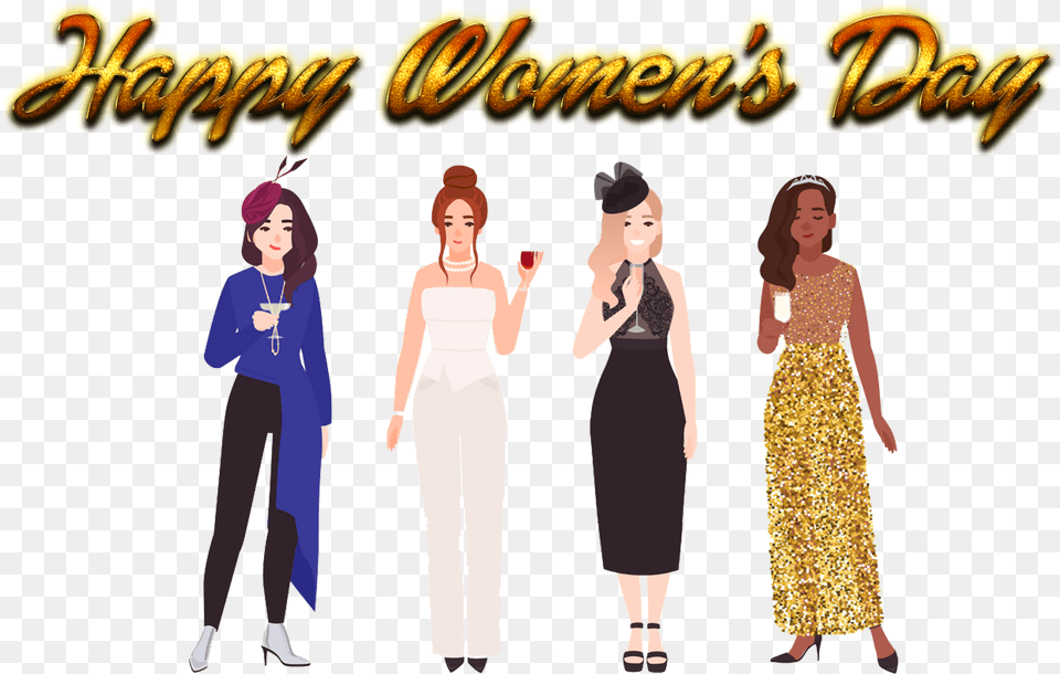 Womens Day Transparent Image Vector Graphics, Adult, Publication, Person, Woman Free Png