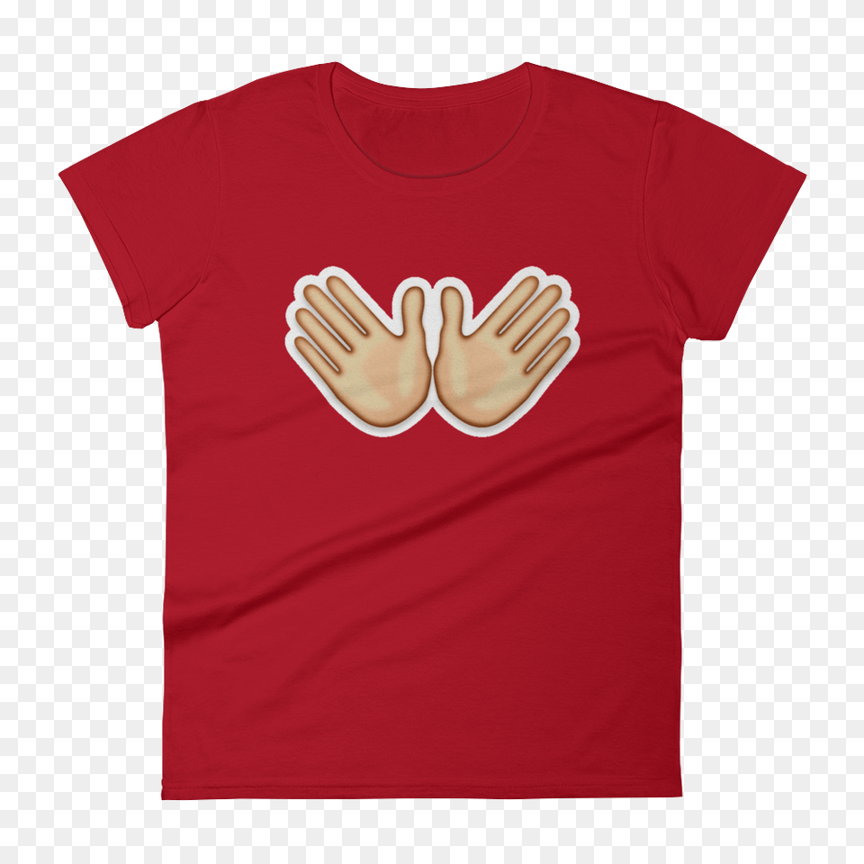 Womens Emoji T Shirt, Clothing, T-shirt, Body Part, Hand Png