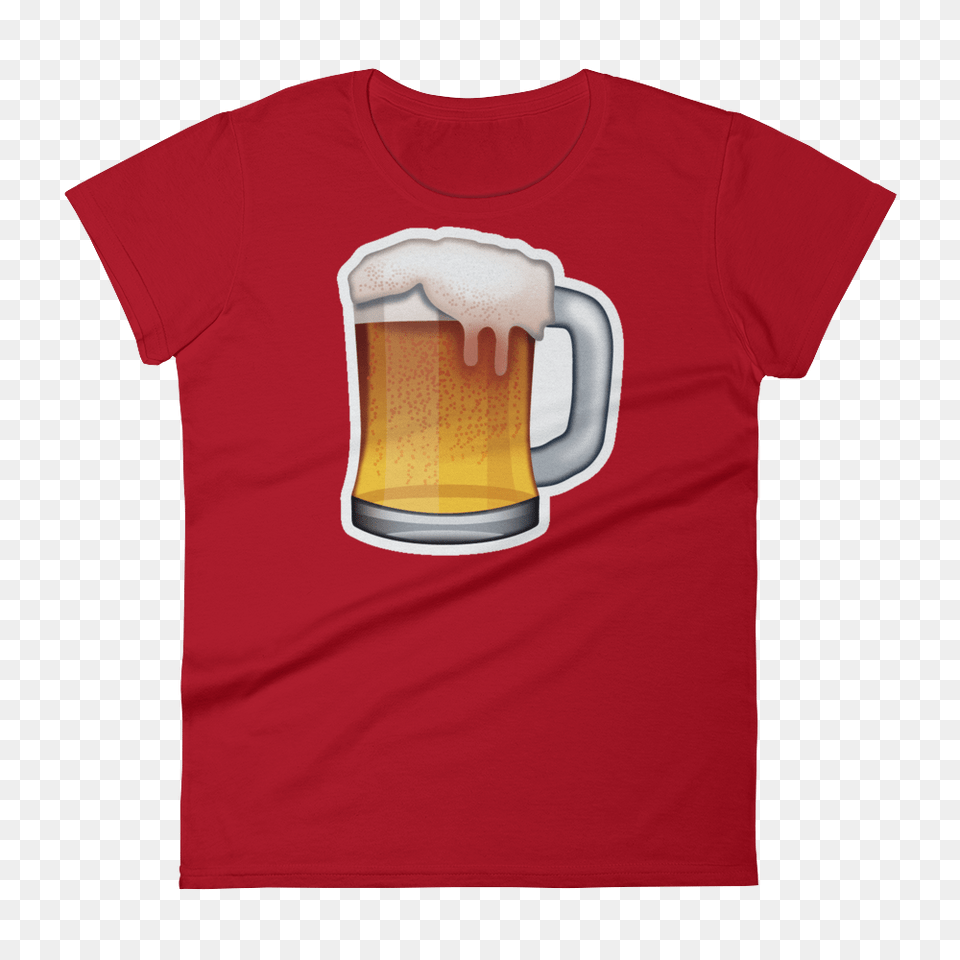 Womens Emoji T Shirt, Alcohol, Glass, Cup, Clothing Free Png Download