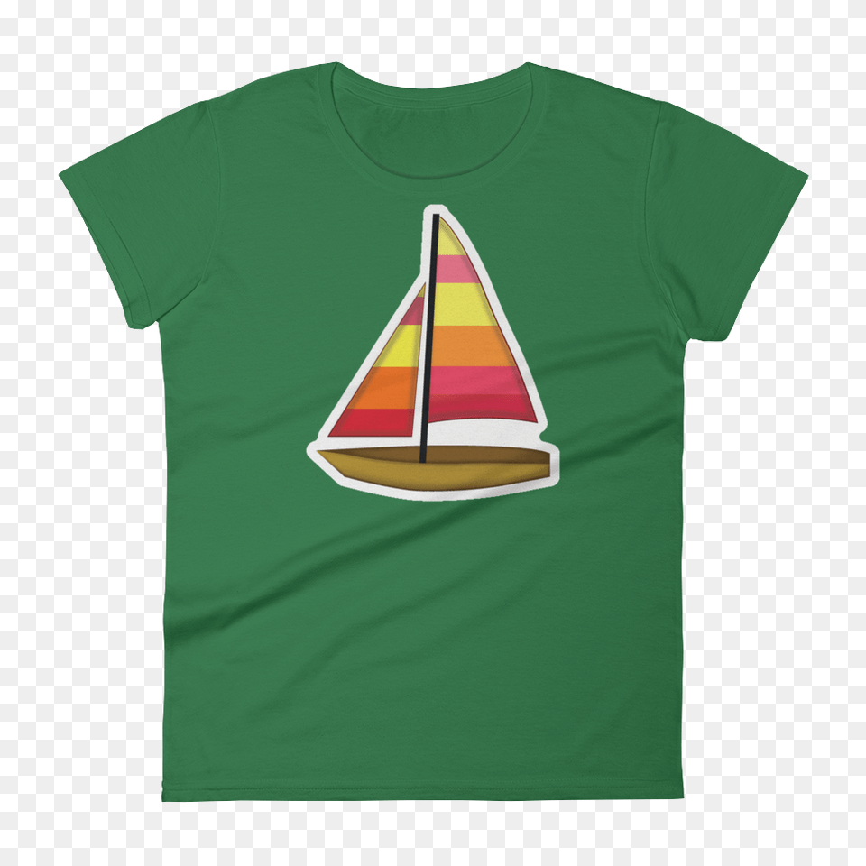 Womens Emoji T Shirt, Clothing, T-shirt, Triangle, Boat Free Transparent Png