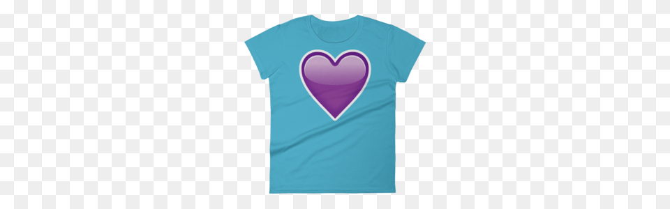 Womens Emoji T Shirt, Clothing, T-shirt, Heart Png Image