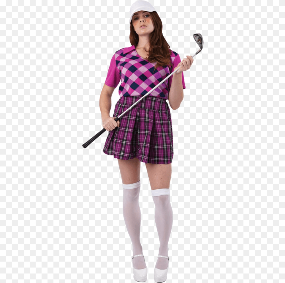 Womens Golf Fancy Dress, Clothing, Skirt, Teen, Female Free Transparent Png