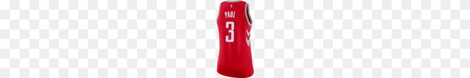Womens Houston Rockets Nike Chris Paul Icon Edition Swingman, Clothing, Shirt, Jersey, Dynamite Free Transparent Png