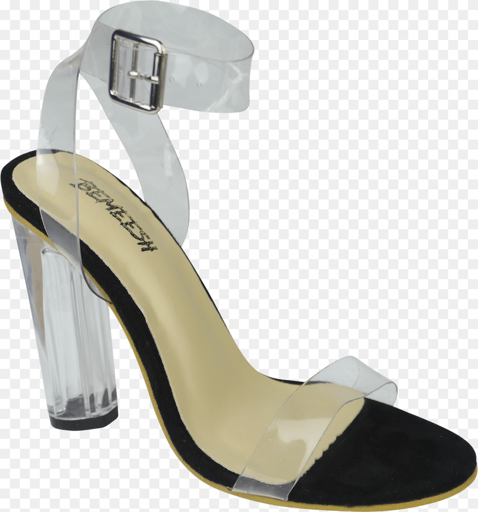 Womens Ladies Perspex Heels High Heeled Shoe, Clothing, Footwear, High Heel, Sandal Png